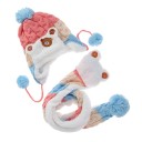 Conjunto infantil adorável - Gorro e cachecol J2485 11