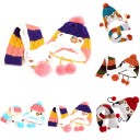 Conjunto infantil adorável - Gorro e cachecol J2485 2