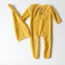 Conjunto infantil de chapéu e macacão 5