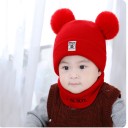 Conjunto infantil de gorro e cachecol 5