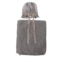 Conjunto infantil para fotografia: gorro e cachecol 5