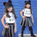 Conjunto mini BOSS para menina 1
