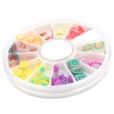 Conjunto mini fruta para slime 3