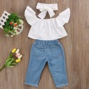 Conjunto niña - camiseta y jeans 4