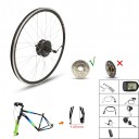 Conjunto para conversão em bicicleta elétrica Motor traseiro no cubo MXUS XF08C 36 V 250 W Bicicleta 26" Sensor de travão Para cassete 8–9 velocidades 1
