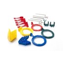 Conjunto para posicionamento de filme radiográfico dentário com suportes e localizadores 26 pcs ferramentas dentárias de plástico para imagens precisas 1