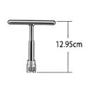 Conjunto para reparação de amolgadelas na carroçaria do carro 18 pcs de adaptadores com cola e removedor curto em forma de T Ferramentas manuais para reparação de pintura 2