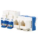 Connettore angolare CAT 6 RJ45 femmina 2 pz 3