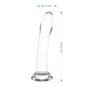 Consolador de goma tamaño L en forma de pene con ventosa, impermeable, flexible, suave, diseño realista, fácil de mantener 5
