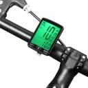 Contachilometri ciclistico touch 4,6 x 6,4 cm display LCD retroilluminato Impermeabile IPX5 Autonomia 10 h Supporto per bicicletta Contachilometri 2