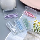 Contact Lens Applicator and Tweezers Set with Case Colourful Hygiene Tool for Lens Handling 11