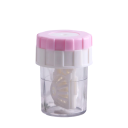 Contact Lens Cleaner Manual Mechanical Size 3.6 x 5 cm Plastic Coloured Case with Rotating System for Cleaning Lenses 9