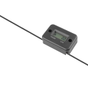 Contapassi digitale LCD Misuratore di tempo impermeabile per motocicli Monitoraggio della vita del motore Manutenzione del veicolo Ore di servizio 5