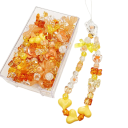 Contas de Acrílico 10 g Contas Coloridas para Fabricação de Joias e Pulseiras Contas para Enfiar para Criação Criativa e Trabalhos 8