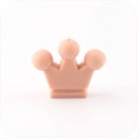 Contas de silicone em forma de coroa - 10 unid 16