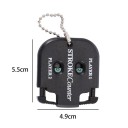Contatore di colpi da golf mini con portachiavi 5,5 x 4,9 cm Contatore di punteggio a due cifre Strumento di allenamento Accessori per golf 2