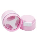 Contenedor de pegamento para pestañas 9 x 7,3 cm Soporte para pestañas individuales Recipiente de almacenamiento para herramientas de extensión de pestañas 1 unidad 2