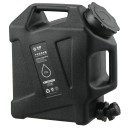 Contenitore da campeggio per acqua 12 l Sacco d'acqua portatile con rubinetto Secchio pieghevole da esterno Serbatoio per acqua 2