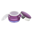 Contenitore di plastica per crema con tappo a vite 50 g contenitore in plastica per cosmetici e creme per uso domestico e da viaggio 1