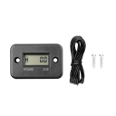 Contor de ore pentru motocicletă LCD digital, impermeabil, contor de ore pentru motocicletă, monitorizarea duratei de viață a motorului, ore de întreținere a vehiculului 6