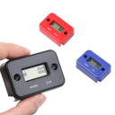 Contor de ore pentru motocicletă LCD digital, impermeabil, contor de ore pentru motocicletă, monitorizarea duratei de viață a motorului, ore de întreținere a vehiculului 2