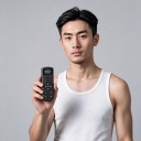Control remoto inalámbrico Hanpusen para Nikon S con pantalla Disparador de cámara y grabación de video Zoom Gris Para fotografía y grabación 4