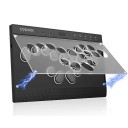 Controlador arcade sem fio 299,8 × 199,8 × 13,5 mm Haute42 C16-S Magnetico Hitbox RGB USB-C Para PC PS4 PS5 Switch Steam Android Modo Turbo 2