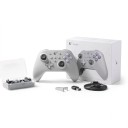 Controlador de jogo sem fios com joysticks e gatilhos Hall e adaptador de 2,4 GHz e botões traseiros para Windows Switch Android e iOS 3