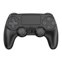 Controlador de jogos sem fios com painel táctil, barra de luz, função de vibração e giroscópio de 6 eixos para uma experiência de jogo 2