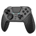 Controler de joc wireless pentru PS4 PC Android iOS Bluetooth USB butoane macro touchpad funcție de vibrație 1