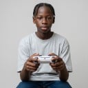 Controler de jocuri wireless pentru PS4 PS3 și PC cu giroscop cu șase axe și vibrație duală gamepad cu două joystick-uri pentru Windows 7 3