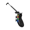 Controller di gioco wireless nero GameSir T4 Pro con giroscopio, retroilluminazione RGB e supporto per tutte le piattaforme 5