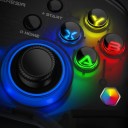 Controller di gioco wireless nero GameSir T4 Pro con giroscopio, retroilluminazione RGB e supporto per tutte le piattaforme 8
