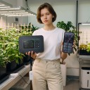 Controller for Fan Set with Carbon Filter, Wi-Fi, Display, Temperature, Humidity and VPD Sensor, Black, for Grow Tent and Plants 5