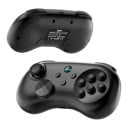 Controller for Fighting Games with 6 Buttons and Height Adjustable Joystick Bluetooth and Wired in Black for PC iOS Switch and Android 4