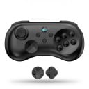 Controller voor vechtspellen met 6 knoppen en in hoogte verstelbare joystick Bluetooth en bedraad in zwart voor PC iOS Switch en Android 1