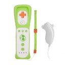 Controller wireless 2 in 1 con sensore di movimento Motion Plus per Wii e Wii U con controller joystick aggiuntivo 9