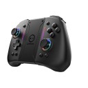 Controller wireless diviso KS42-1 per Switch/OLED con luce RGB, vibrazioni, funzione Turbo e scelta dei colori inclusi bianco e nero 1