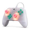 Controlo por cabo para Xbox Series X e S e Xbox One com cabo USB-C em design transparente para jogar jogos do Game Pass 10