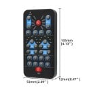 Convertidor de voz M10 con 8 efectos de sonido, interruptor de voz masculina y femenina, batería de ABS de 500 mAh, negro para karaoke y transmisión 2