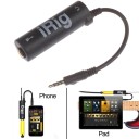 Convertitore per chitarra I-Rig per telefono Interfaccia audio con accordatore Adattatore di ricambio per chitarra Registrazione e trasmissione audio 2
