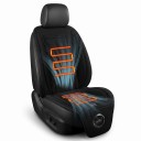 Cooling and Heating Car Seat Cover with Fan 60 x 40 x 42 cm and 48 x 32 cm Powered by 12 V from the Cigarette Lighter Black for Car 2