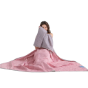 Cooling Summer Blanket 150 x 200 cm with Triple Breathable Layer Summer Duvet for Hot Nights Reversible Design 3