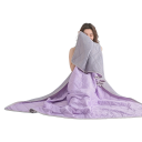 Cooling Summer Blanket 150 x 200 cm with Triple Breathable Layer Summer Duvet for Hot Nights Reversible Design 5