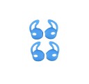 Coperchi in silicone con ganci per auricolari Apple 2 paia 5