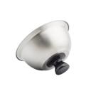 Coperchio in acciaio inox 22 x 8 cm Coperchio per padella e griglia per fondere il formaggio Grigliatura di steak, hamburger e panini Coperchio per pentole e padelle rotonde 2