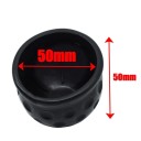 Coperchio in gomma per sfera di traino 50 mm copertura protettiva universale per automobili furgoni e rimorchi 2