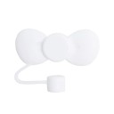 Coperchio in silicone per cannuccia 6 x 2 x 1 cm Fiocco Chiusura protettiva Cannuccia per Stanley Cup Accessorio elegante Riutilizzabile 4