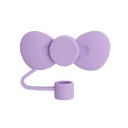 Coperchio in silicone per cannuccia 6 x 2 x 1 cm Fiocco Chiusura protettiva Cannuccia per Stanley Cup Accessorio elegante Riutilizzabile 9