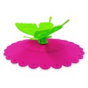 Coperchio in silicone per tazza con farfalla 10